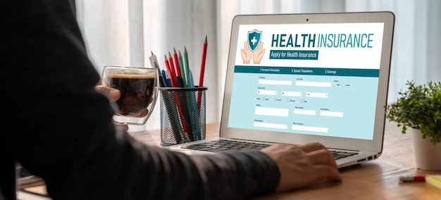 A comparison table showing different health insurance plans with varying premiums, deductibles, copays, and out-of-pocket maximums.