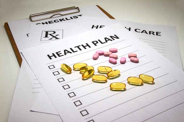 A side-by-side comparison chart showing different health insurance plans with their respective premiums, deductibles, copays, and out-of-pocket maximums. The chart is clean and easy to read, highlighting the key cost factors for each plan.