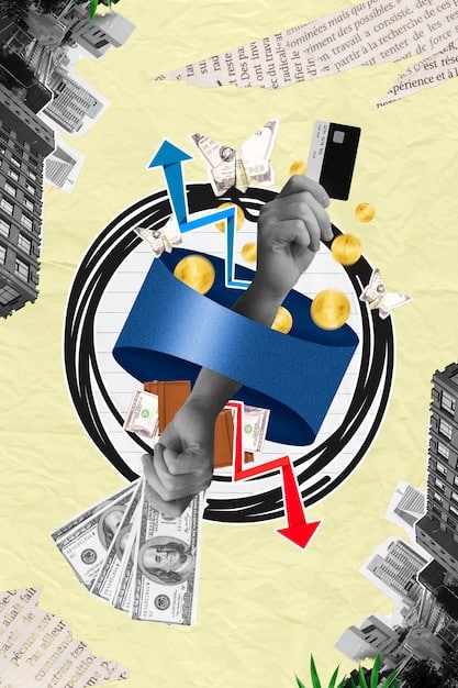 A collage showing different types of bonds including government bonds, municipal bonds, and corporate bonds. Each bond type has a brief description of its risk and return profile.